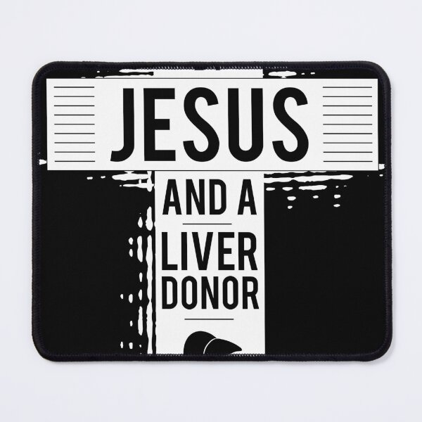 Item preview, Saved by Jesus and a Liver Donor designed and sold by Shirtey.