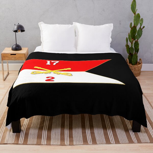 Item preview, Army - 2nd Squadron, 17th Cavalry Guidon designed and sold by Military Insignia Products.