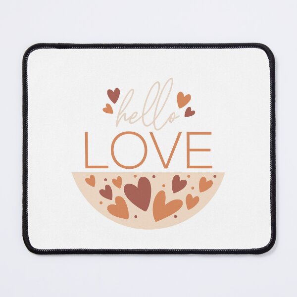 Item preview, Earthy Love: Hello Design with Heartfelt Colors designed and sold by Art-shia.