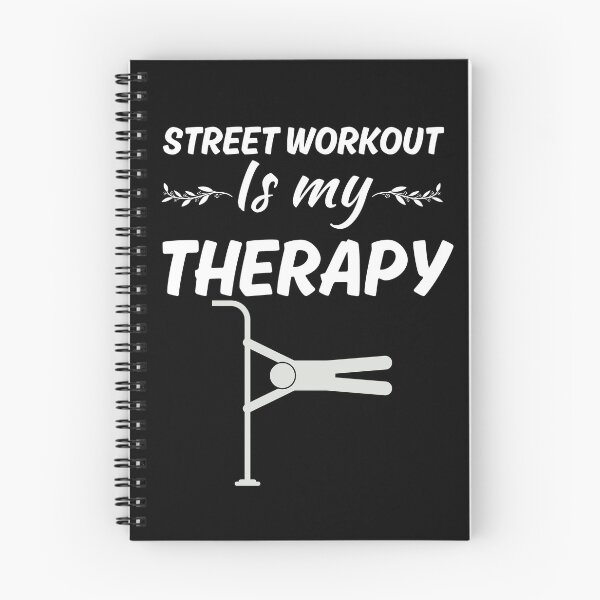 Item preview, Street workout is my therapy, funny calisthenics fan, bodyweight exercises graphic designed and sold by NBSStore.