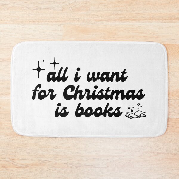 Item preview, All I Want For Christmas Is Books designed and sold by BookishHaven.
