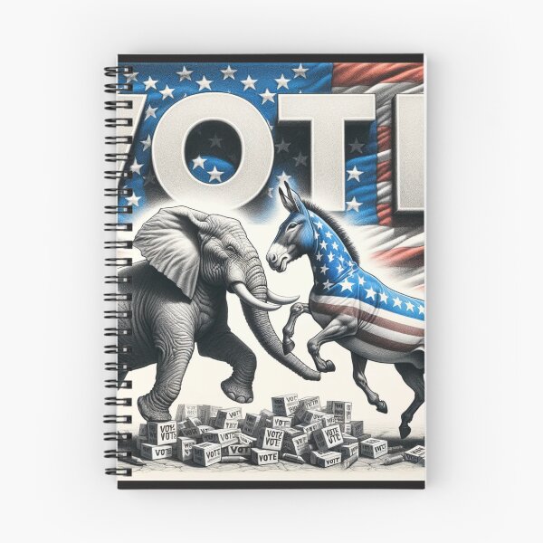 Item preview, great again, usa, election republican, donald, america, vote, elephan,t star and strips, democrats, donkey designed and sold by szpaku888.