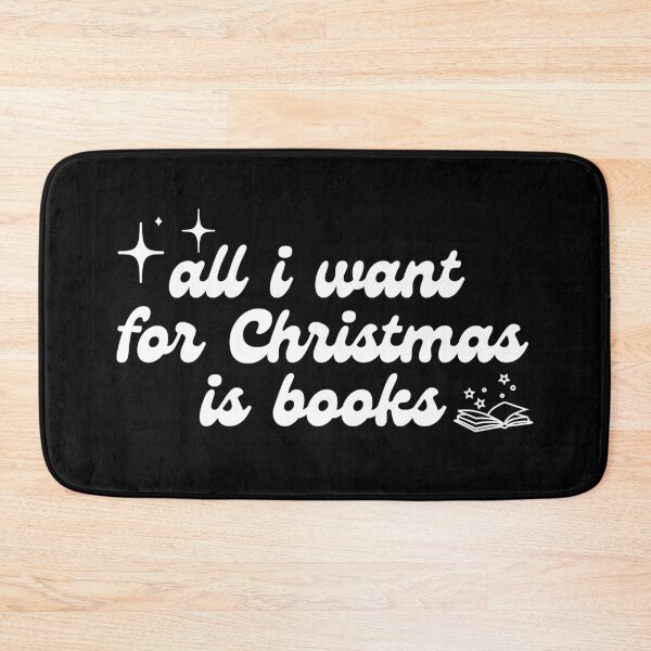 Item preview, All I Want For Christmas Is Books designed and sold by BookishHaven.