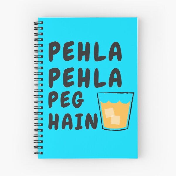 Item preview, pehla pehla peg hain designed and sold by MallsD.