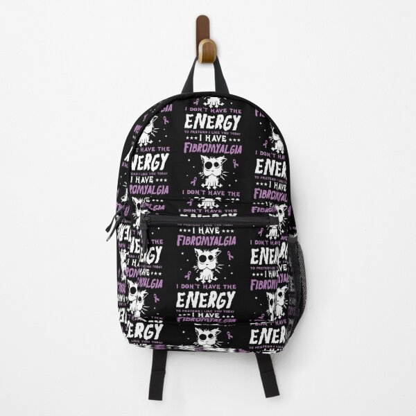 Item preview, Fibromyalgia & Cat Lover's Delight designed and sold by Shirtey.