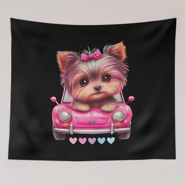 Item preview, vintage cute pink  dog , funny and cute dogs  lover designed and sold by Luna-shop16.