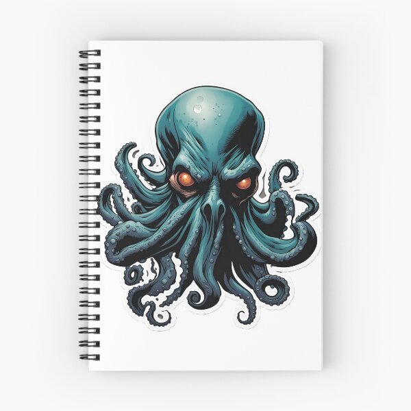 Item preview, Menacing Looking Blue Octopus designed and sold by UtterLegends.