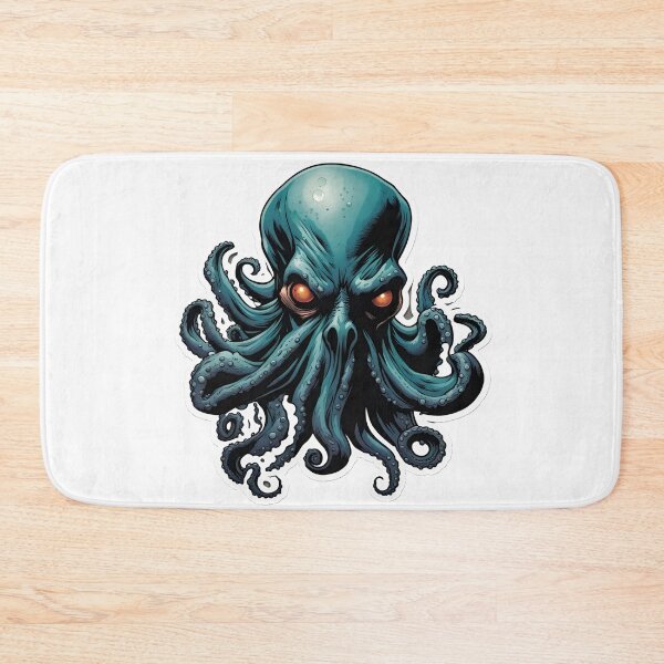 Item preview, Menacing Looking Blue Octopus designed and sold by UtterLegends.