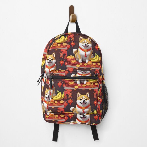 Item preview, Chinese New Year lovely shiba dogs lucky Wealthy, prosperous and happy. designed and sold by nimnaree.