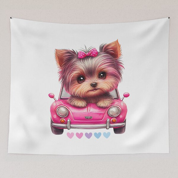 Item preview, vintage cute pink  dog , funny and cute dogs  lover designed and sold by Luna-shop16.