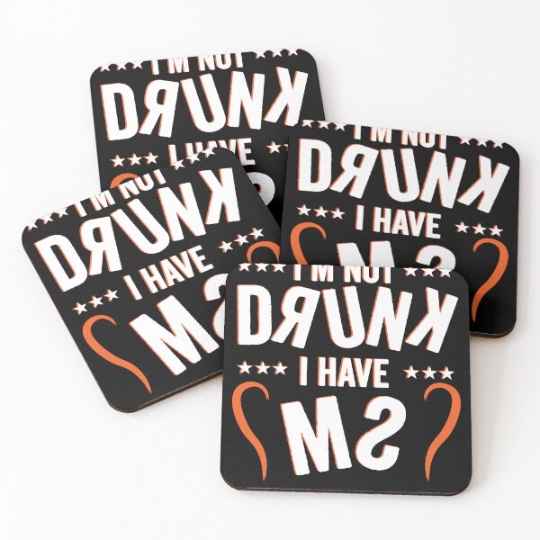 Item preview, MS Warrior Humor: Not Drunk, Just MS designed and sold by Shirtey.