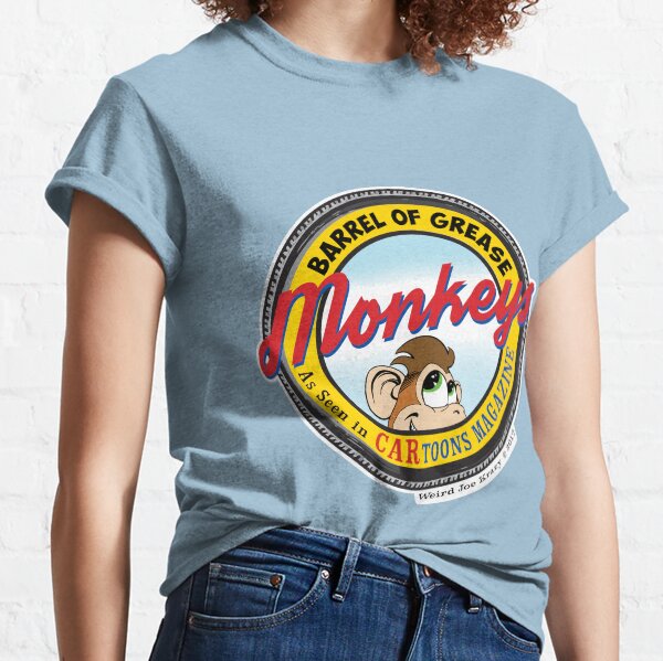 Grease Monkey Retro Tire Logo Classic T-Shirt