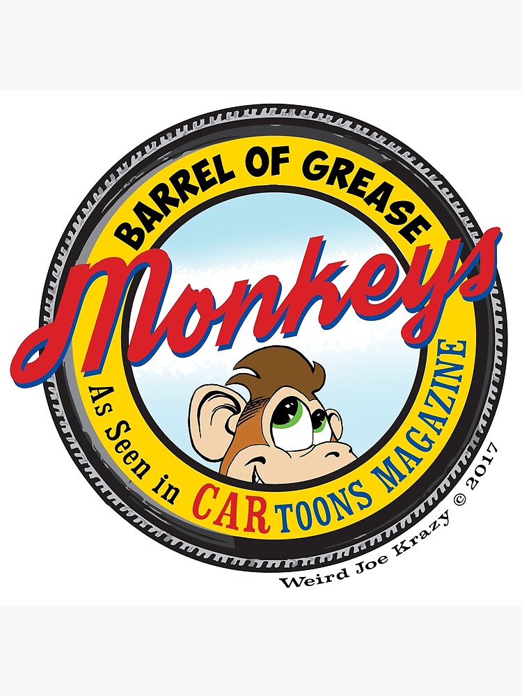 "Grease Monkey Retro Tire Logo" Poster for Sale by Joe5art Redbubble