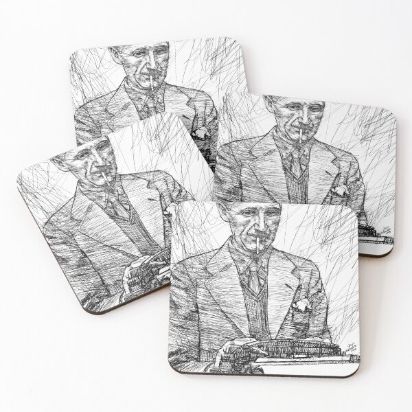 Item preview, GEORGE ORWELL ink portrait .2 designed and sold by lautir.
