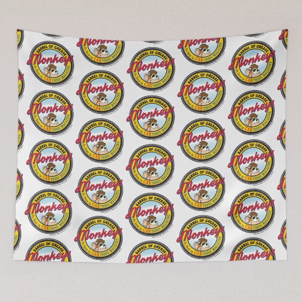 Item preview, Grease Monkey Retro Tire Logo designed and sold by Joe5art.