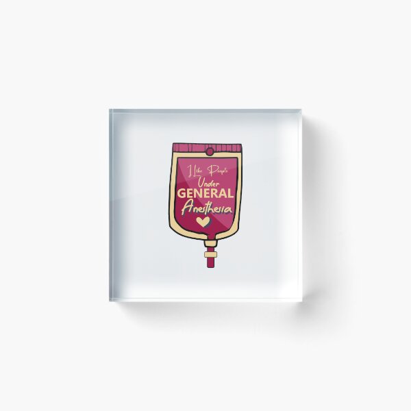 Item preview, I Like People Under General Anesthesia designed and sold by Mahfouf Younes.