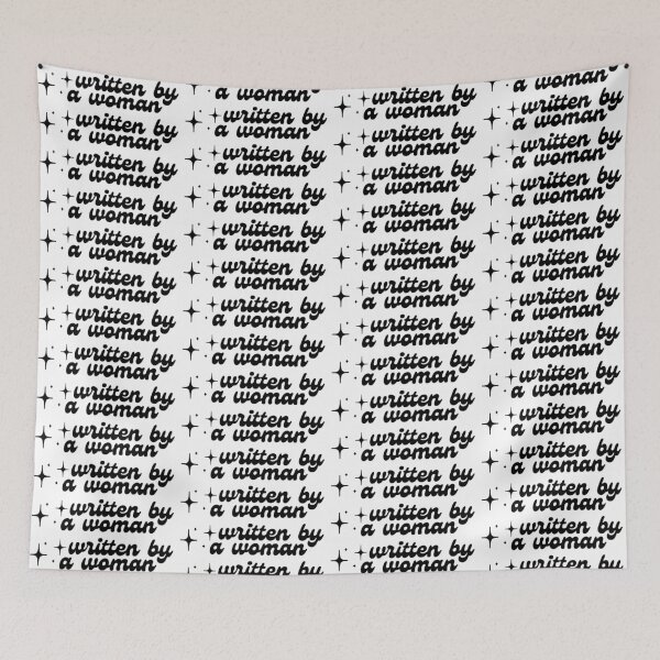 Item preview, Written By A Woman designed and sold by BookishHaven.