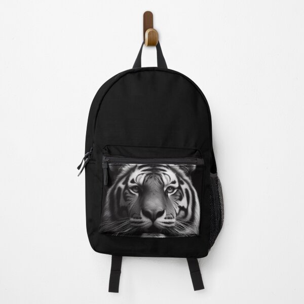 Item preview, Photorealistic tiger on a black background designed and sold by KrisJuliet.