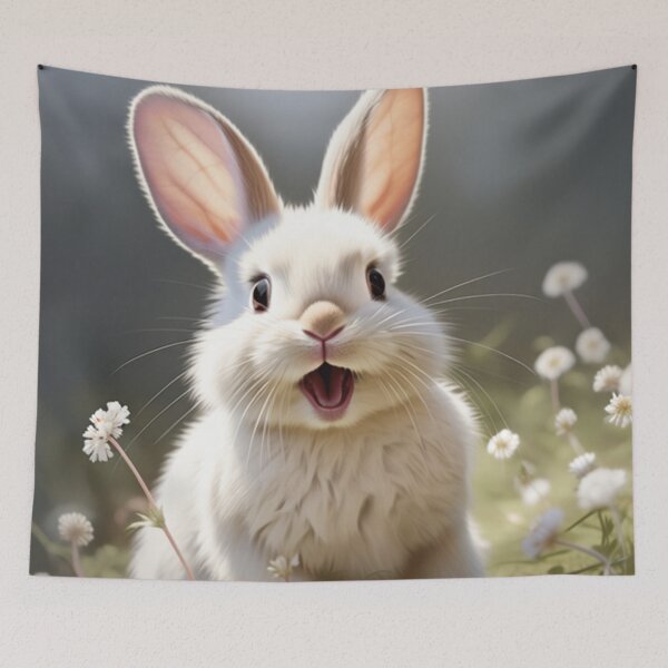 Artikelvorschau, Aufgeregter Hase entworfen und verkauft von BAMM-Designs.