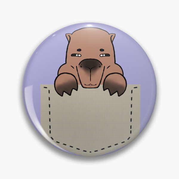 Item preview, Pets in the pocket - Capybara designed and sold by luciano88.