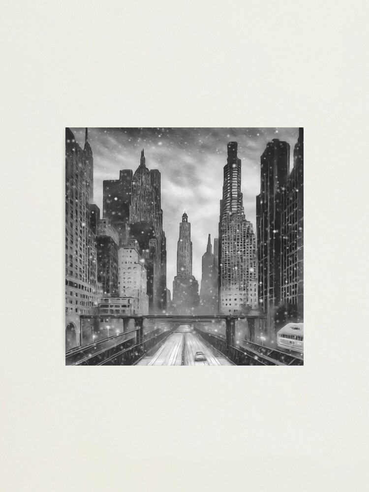 Thumbnail 1 of 3, Photographic Print, NYC-B-001 designed and sold by philjarry.