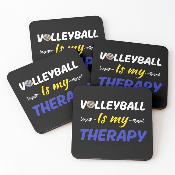 Item preview, Volleyball is my therapy, funny volleyball player training designed and sold by NBSStore.