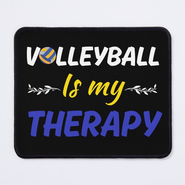 Item preview, Volleyball is my therapy, funny volleyball player training designed and sold by NBSStore.
