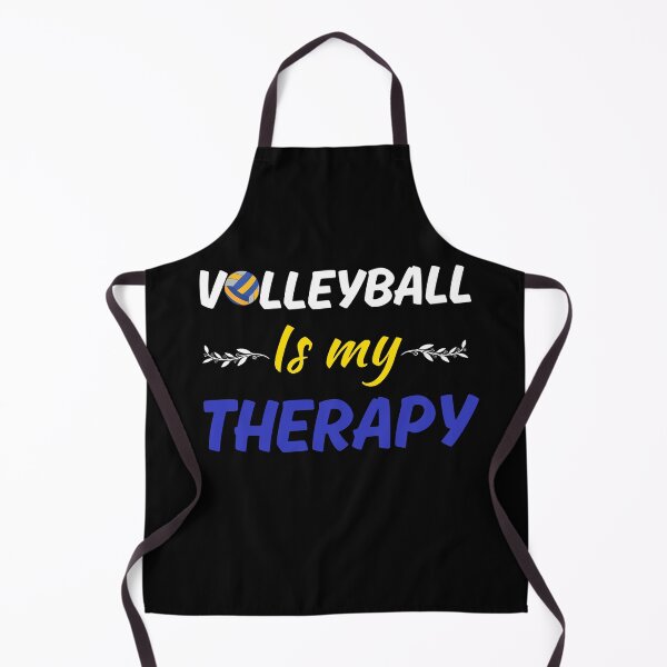 Item preview, Volleyball is my therapy, funny volleyball player training designed and sold by NBSStore.