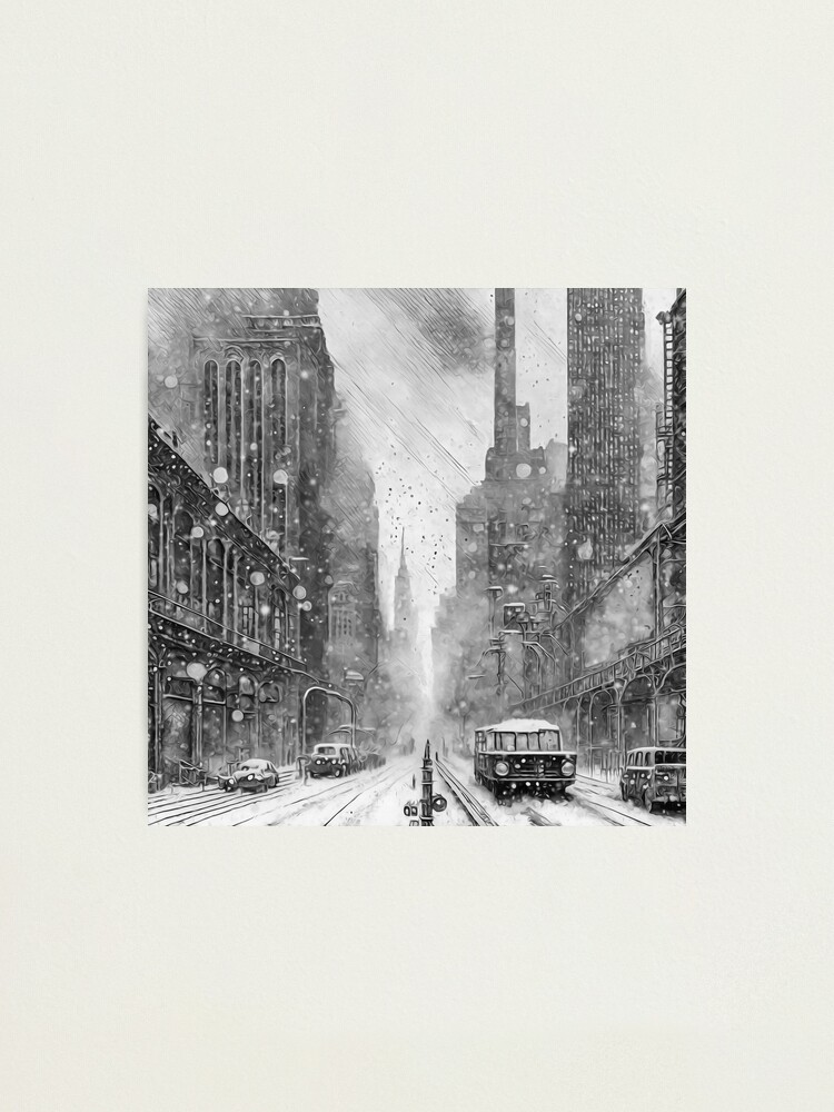 Thumbnail 1 of 3, Photographic Print, NYC-B-008 designed and sold by philjarry.