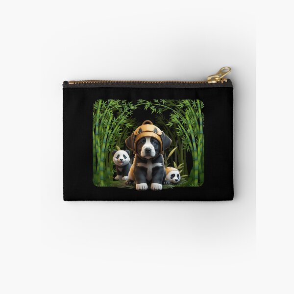 Item preview, "Labrador Pup & Pandas: Cute Combo! ?? designed and sold by Lahate.