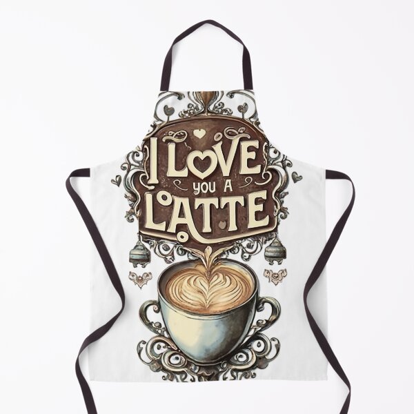 Item preview, I Love You A Latte designed and sold by likbatonboot.
