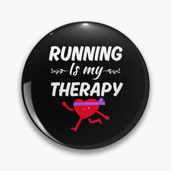 Item preview, Running is my therapy, funny running lifestyle love and enthusiast, cardio lovers designed and sold by NBSStore.
