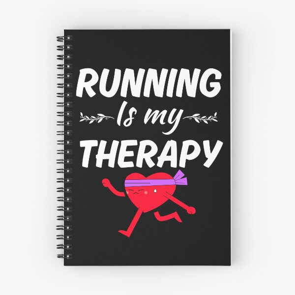 Item preview, Running is my therapy, funny running lifestyle love and enthusiast, cardio lovers designed and sold by NBSStore.