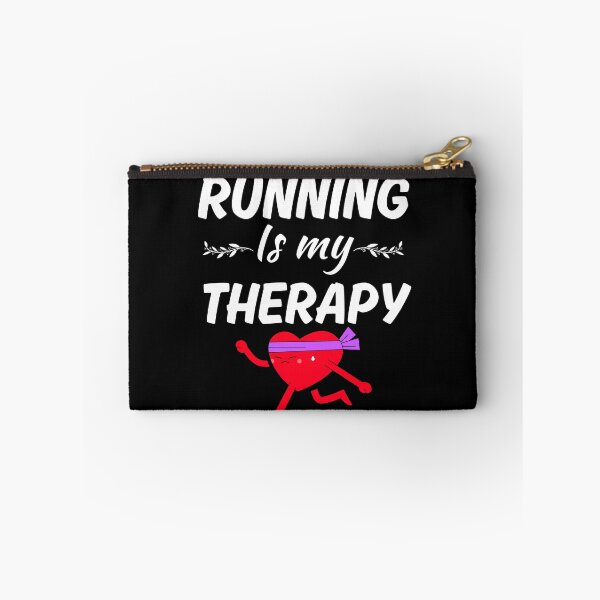 Item preview, Running is my therapy, funny running lifestyle love and enthusiast, cardio lovers designed and sold by NBSStore.