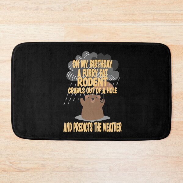 Item preview, Groundhog day birthday designed and sold by giftfromheart.