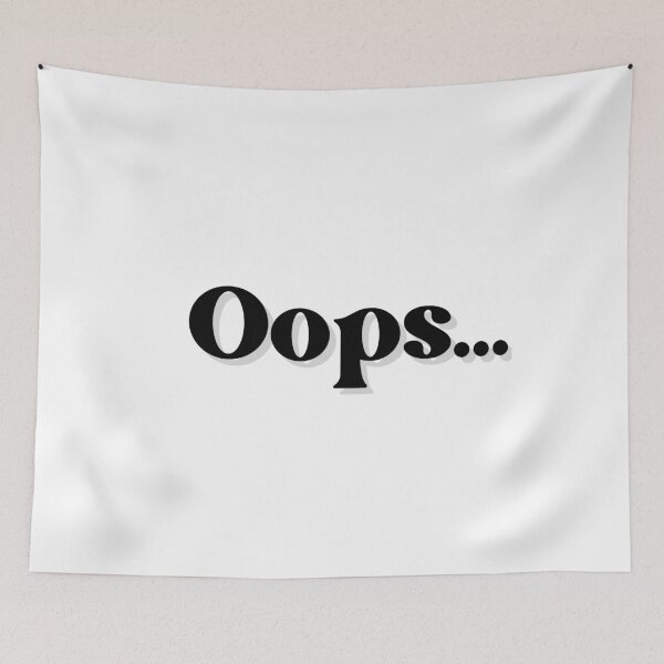 Item preview, Oops...  designed and sold by stuffsforyou2.