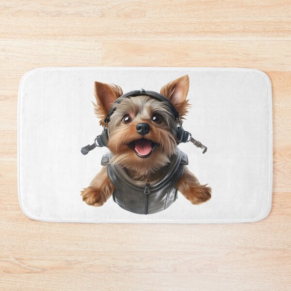 Item preview, Yorkshire Terrier in smile sky diving designed and sold by forget45studio.