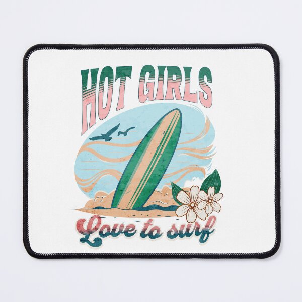 Item preview, Hot girls love to surf designed and sold by IvyLoveArt.