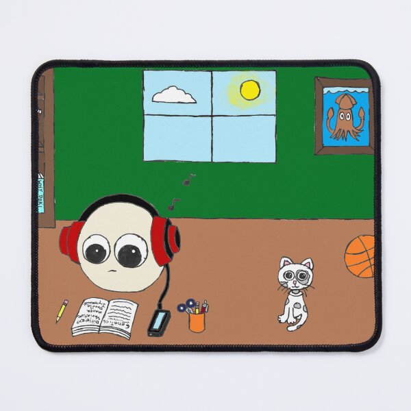 Item preview, Deb Studying Listening to His Chill Lo-Fi Beats                                            designed and sold by GrudleBay.