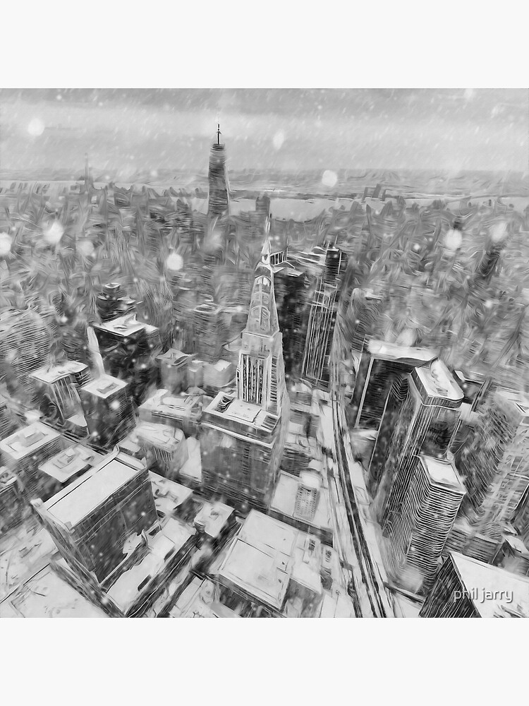 Thumbnail 7 of 7, Framed Art Print, NYC-D-009 designed and sold by philjarry.