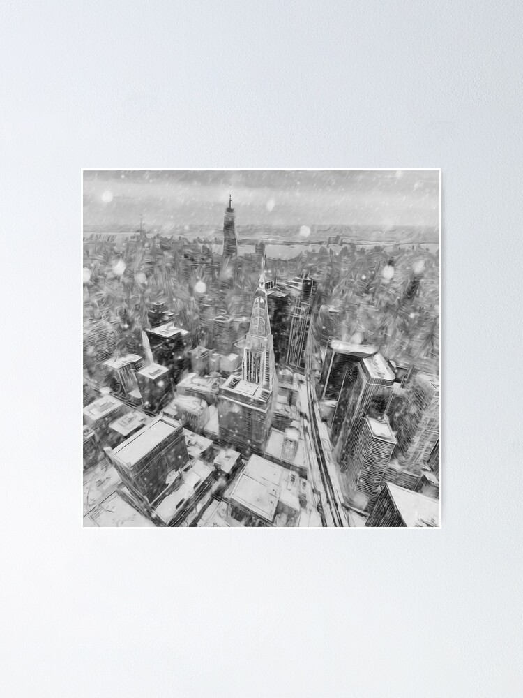 Thumbnail 1 of 3, Poster, NYC-D-009 designed and sold by philjarry.