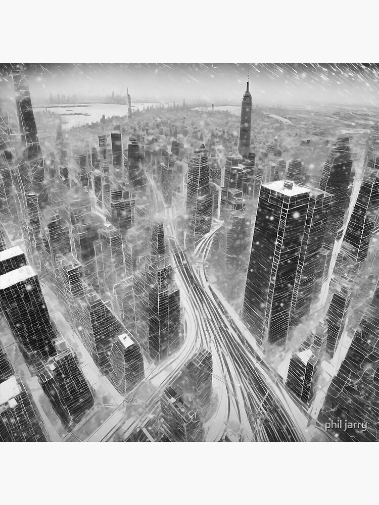 Thumbnail 3 of 3, Poster, NYC-D-011 designed and sold by philjarry.
