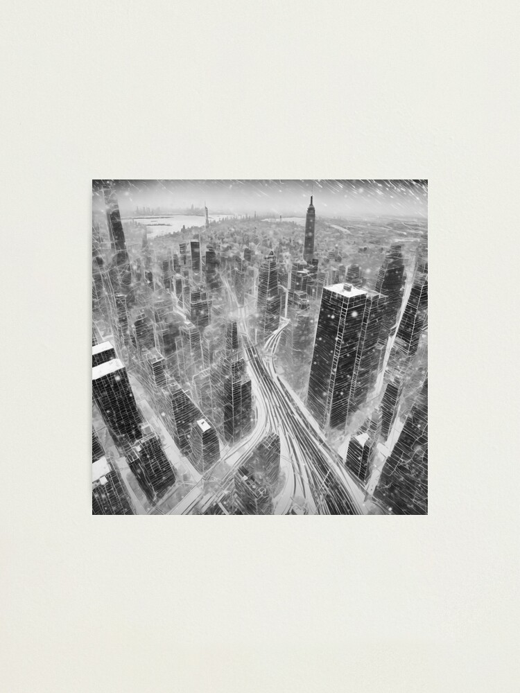 Thumbnail 1 of 3, Photographic Print, NYC-D-011 designed and sold by philjarry.