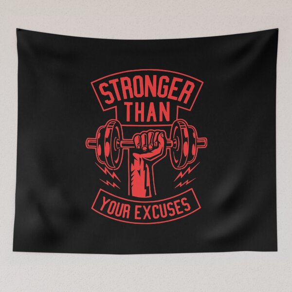 Item preview, Stronger than your excuses designed and sold by designdroplet.