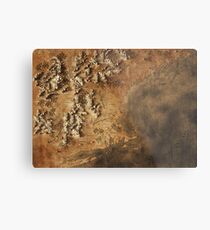 Map of New England Metal Print