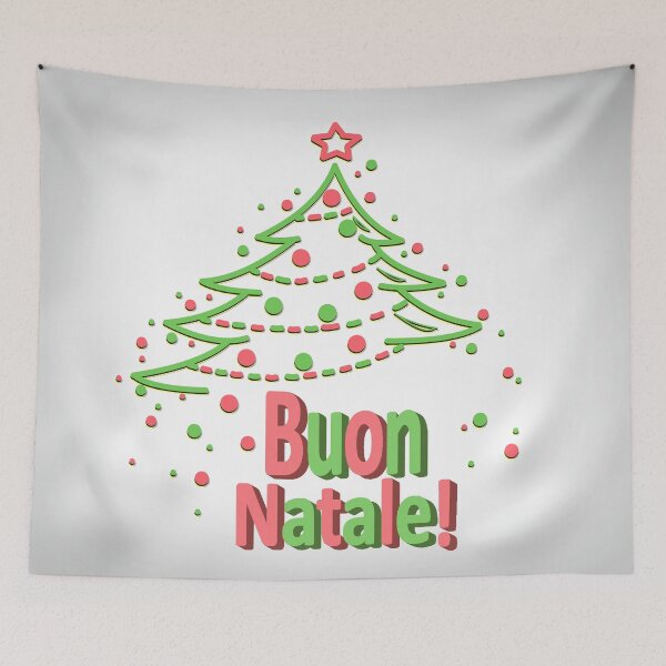 Item preview, buon natale albero designed and sold by ZiphGames.