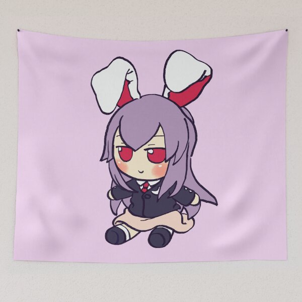 Item preview, Ransroom draws pastel reisen udongein inaba fumo plush / touhou memes designed and sold by RansRoom.