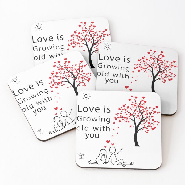 Item preview, Love is growing old with you . designed and sold by designing01Ar3.