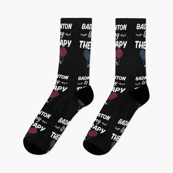 Item preview, Badminton is my therapy, badminton sport or game club players saying designed and sold by NBSStore.