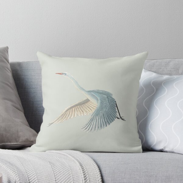 Aperçu de l'œuvre Illustration de grande aigrette créée et vendue par Sina Holste.